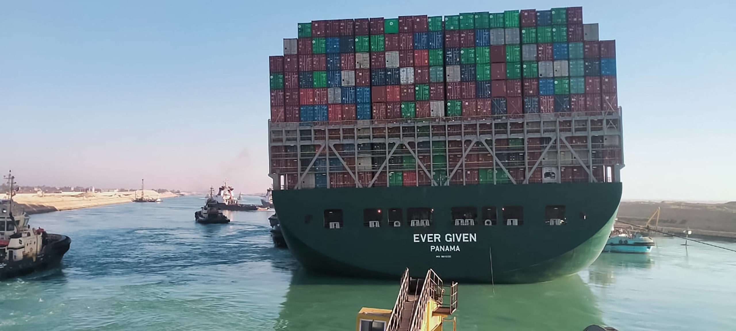 Cargo ship recovers from suez canal