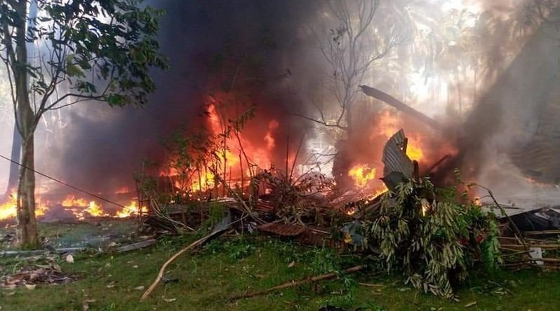 tamil kids news Philippines-military-plane-crash