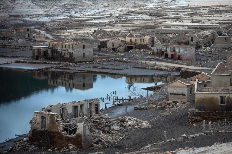 Abandoned Spanish villages emerged