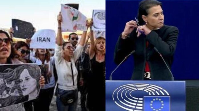 Europe MP Support to Iran Women Protest  சிறுவர்களுக்கான உலக செய்திகள்