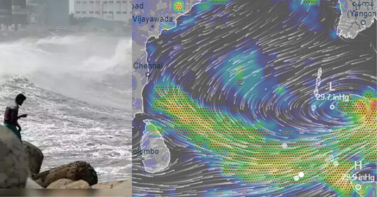 Cyclone in Bay of Bengal 