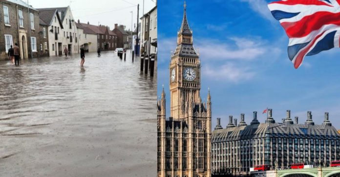 Flood Warning in UK உலக காலநிலை செய்திகள்