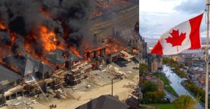 Canada Fire Incident