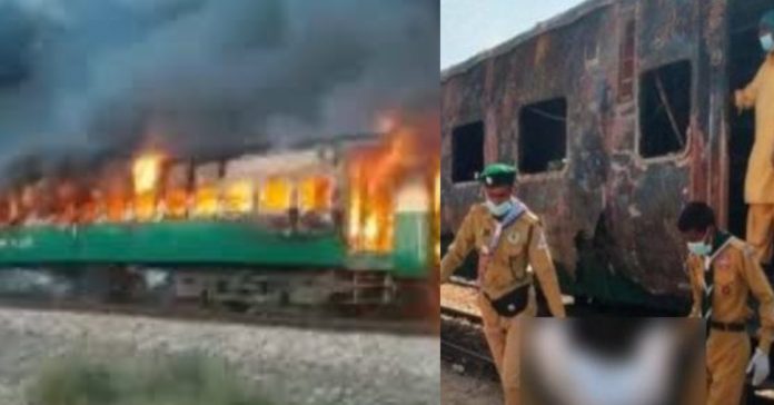 Train Fire Accident சிறுவர்களுக்கான உலக செய்திகள்