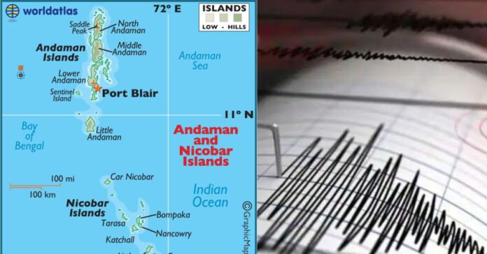 Earthquake Andaman Nicobar  உலக காலநிலை செய்திகள்