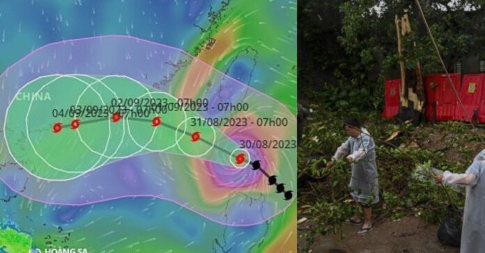 Typhoon Saola  உலக காலநிலை செய்திகள்