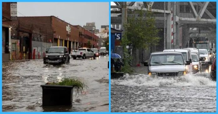 New York Flood  உலக காலநிலை செய்திகள்