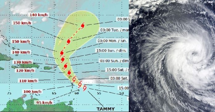 Tammy Cyclone Alert உலக காலநிலை செய்திகள்