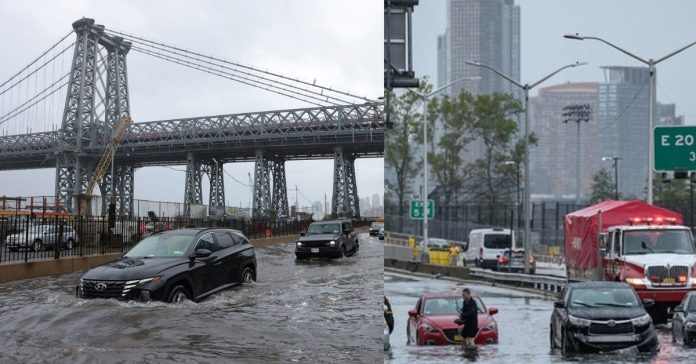 New York Flood  உலக காலநிலை செய்திகள்