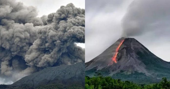 Mount Marabi Eruption  பொது அறிவு செய்திகள்