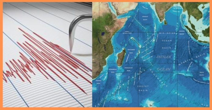 Earthquake in India Ocean உலக காலநிலை செய்திகள்