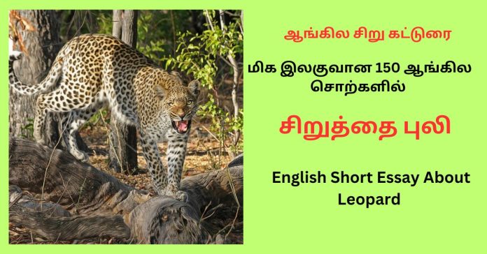 English Short Essay About Leopard