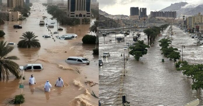 Heavy Rainfall in Meddle East உலக காலநிலை செய்திகள்